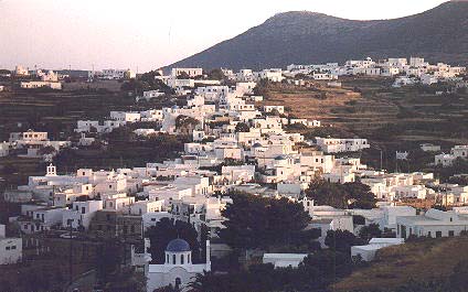 Apollonia seen from the big church in Pano Petali - Apollonia seen from the big church in Pano Petali