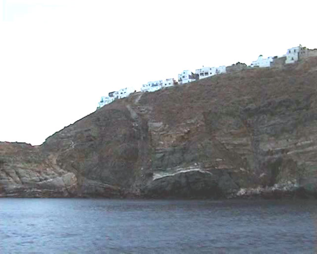 KASTRO HILL VIEW FROM SEA - KASTRO HILL VIEW FROM SEA