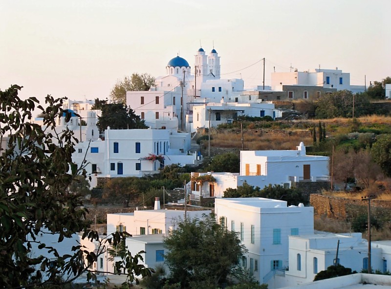 Agios Ioannis Church - The village of Artemonas on the Greek island Sifnos at dawn. by Jon Corelis